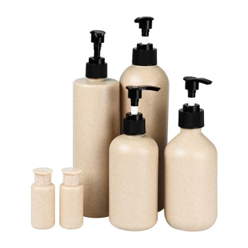 straw material shampoo lotion bottle Hand Sanitizer Bottles